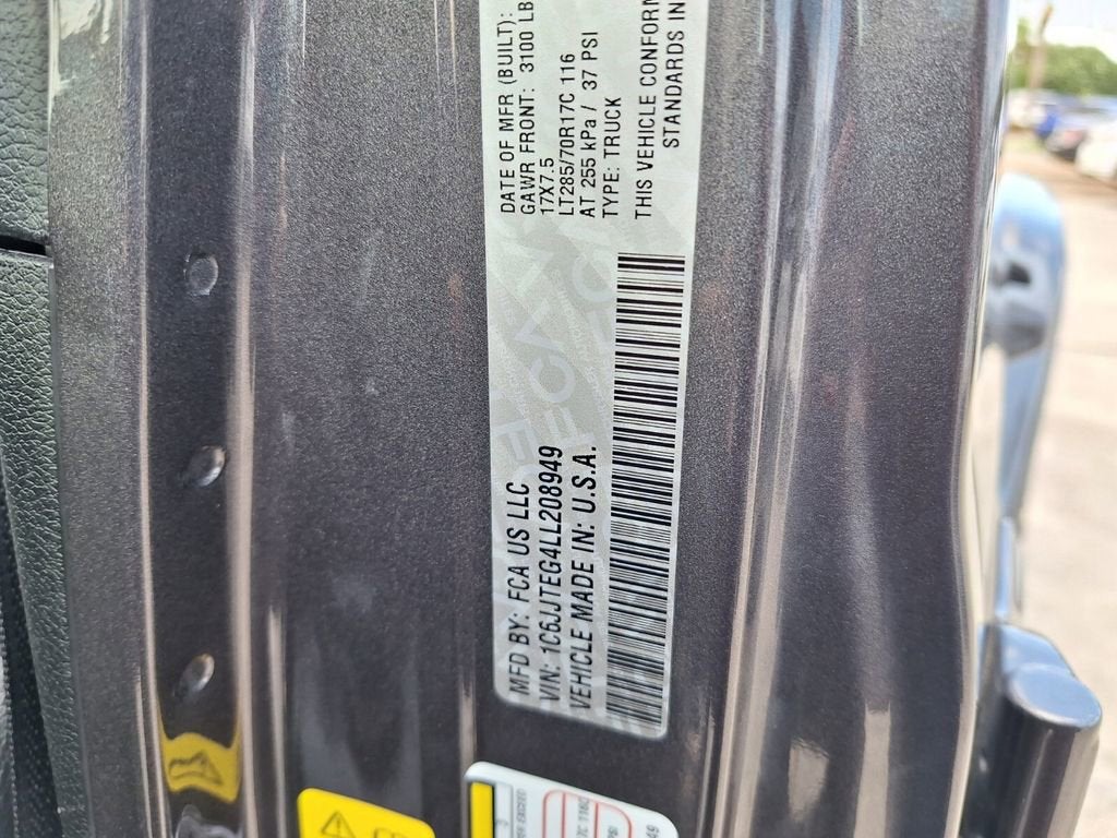 2020 Jeep Gladiator Mojave