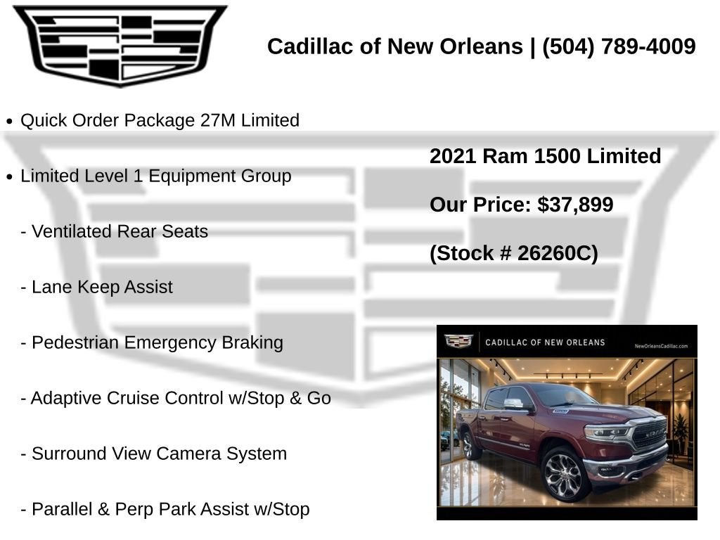 2021 RAM 1500 Limited