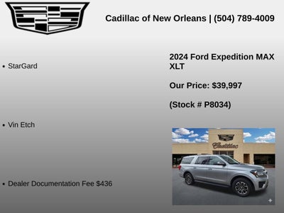 2024 Ford Expedition Max XLT
