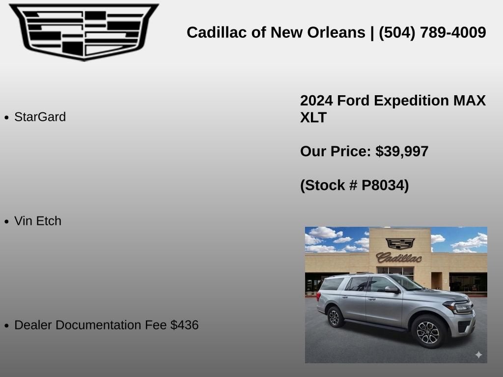 2024 Ford Expedition Max XLT