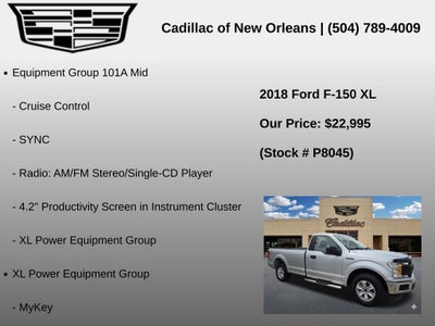 2018 Ford F-150 XL