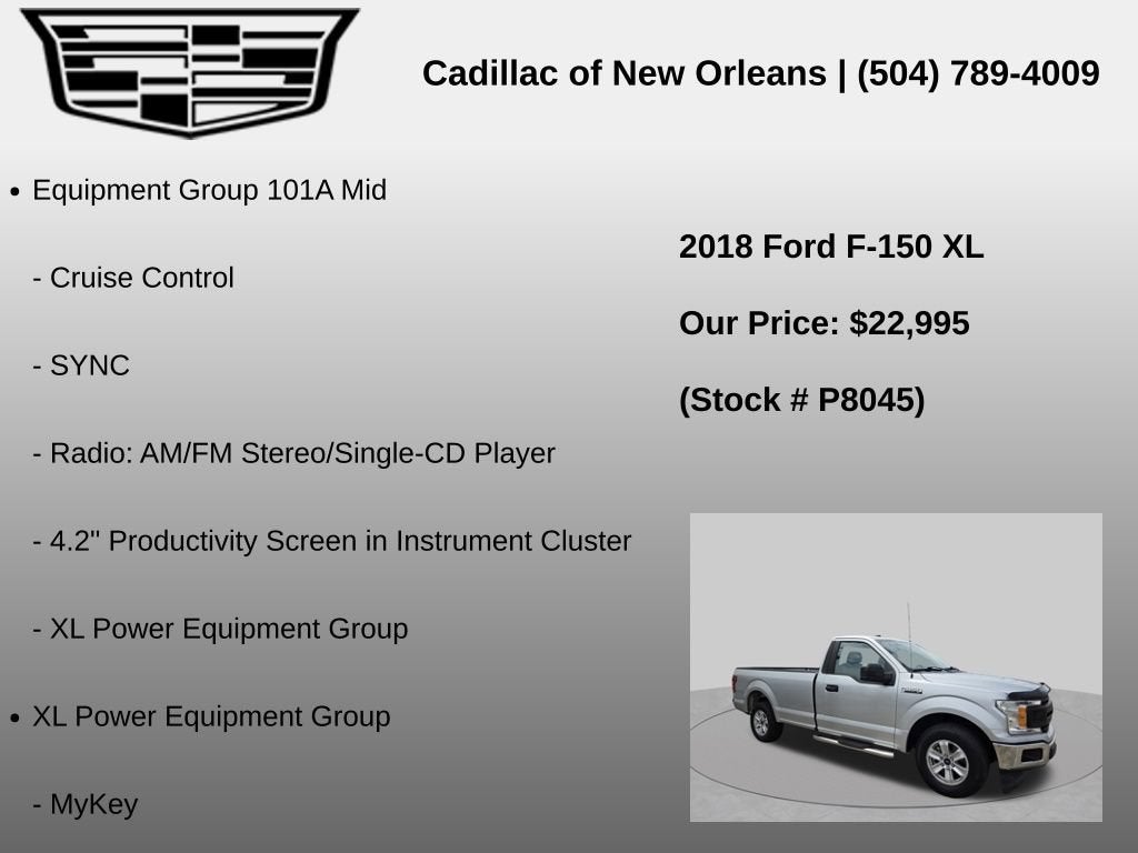 2018 Ford F-150 XL