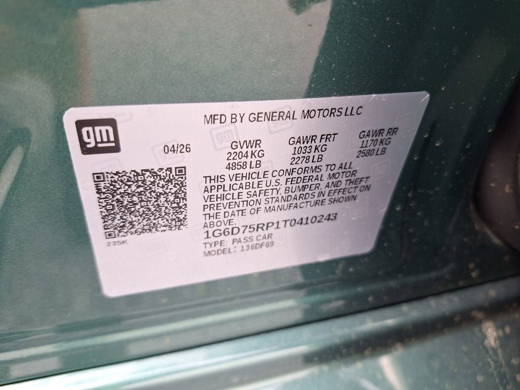 2026 Cadillac CT4-V V-Series Blackwing