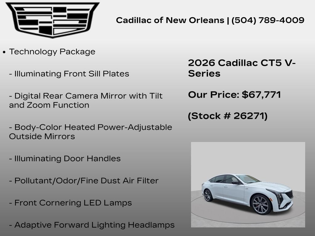 2026 Cadillac CT5-V V-Series
