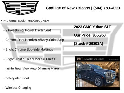 2023 GMC Yukon SLT