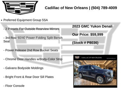 2023 GMC Yukon Denali
