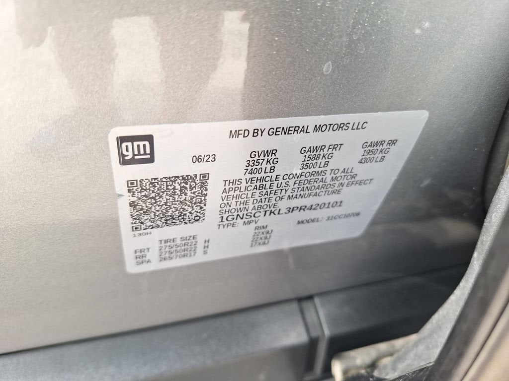 2023 Chevrolet Tahoe High Country