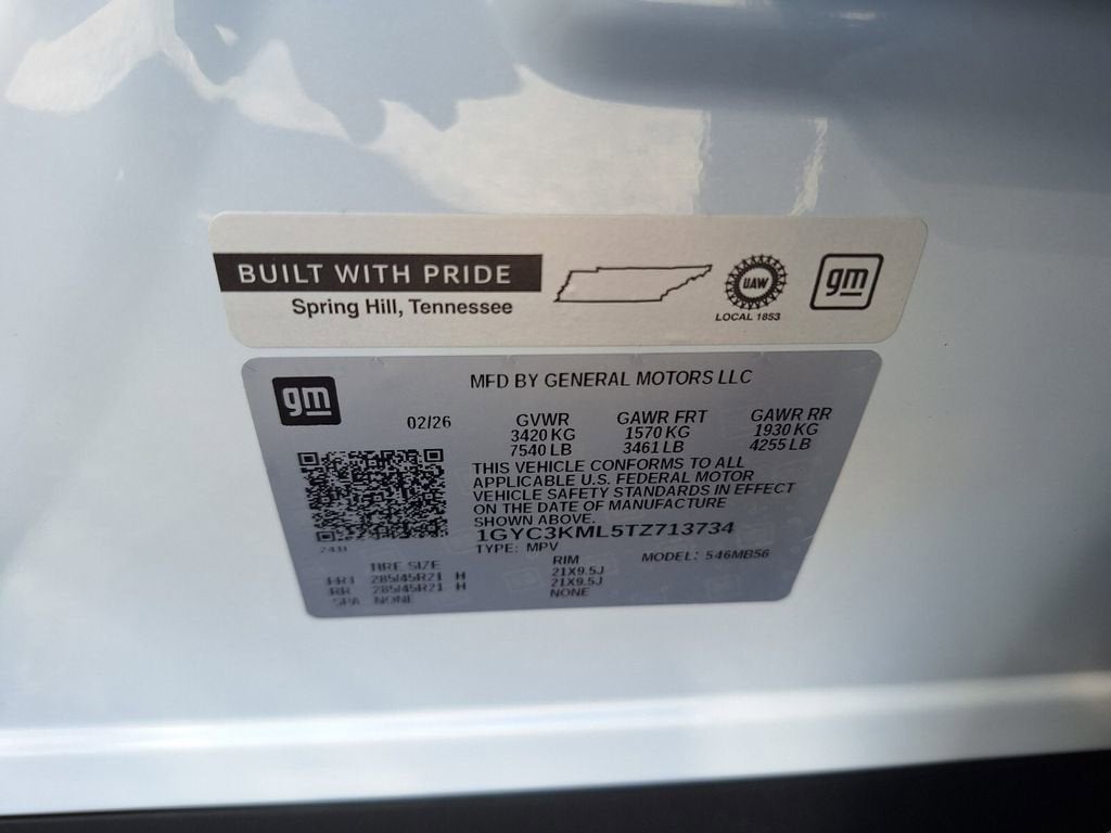 2026 Cadillac VISTIQ Luxury