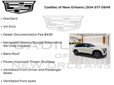 2027 Cadillac VISTIQ Sport
