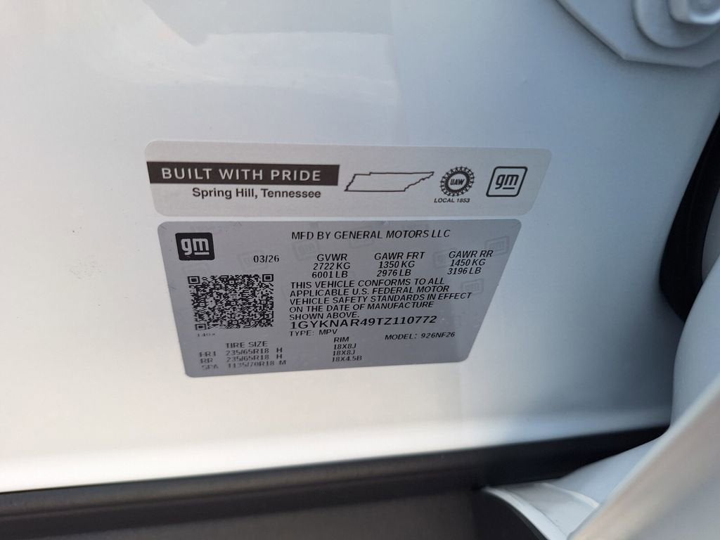2026 Cadillac XT5 Luxury