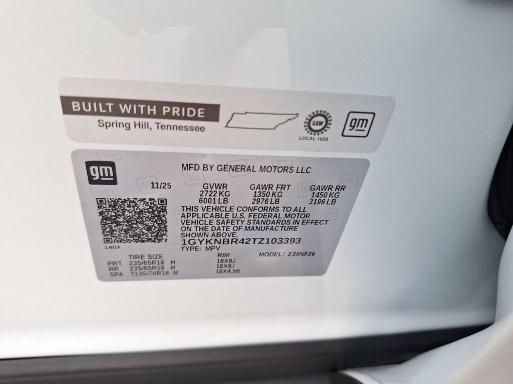 2026 Cadillac XT5 Luxury