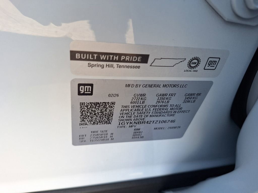 2026 Cadillac XT5 Luxury