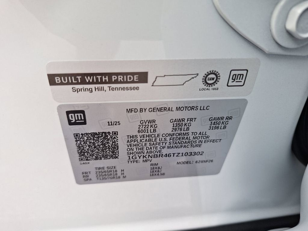 2026 Cadillac XT5 Luxury