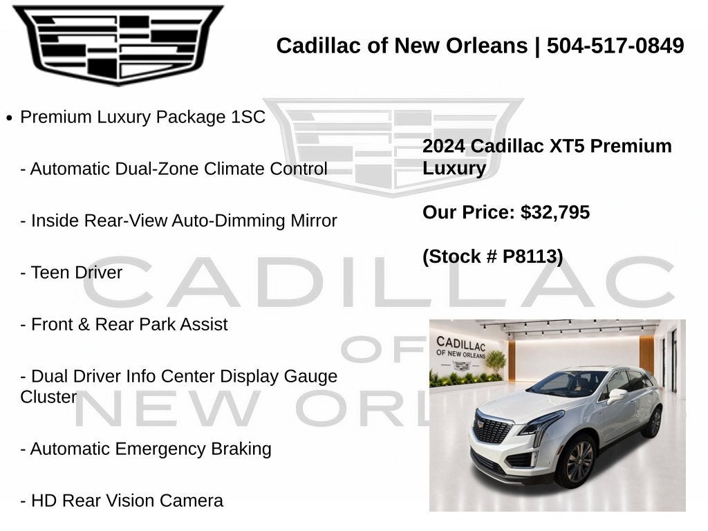 2024 Cadillac XT5 Premium Luxury