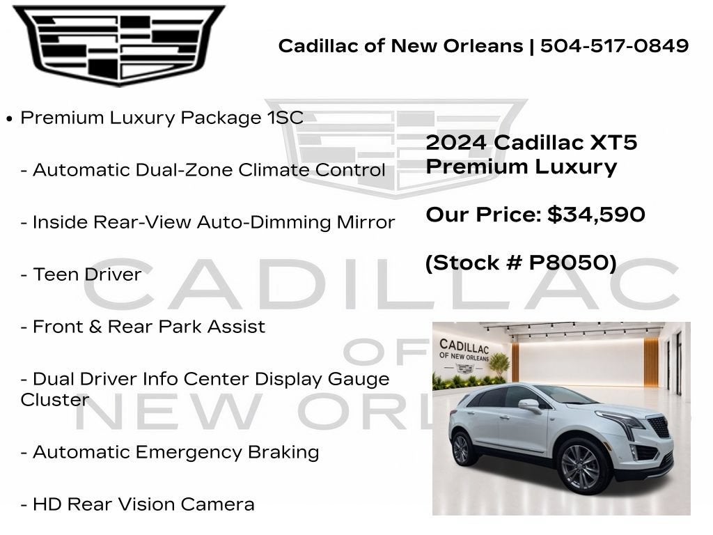 2024 Cadillac XT5 Premium Luxury