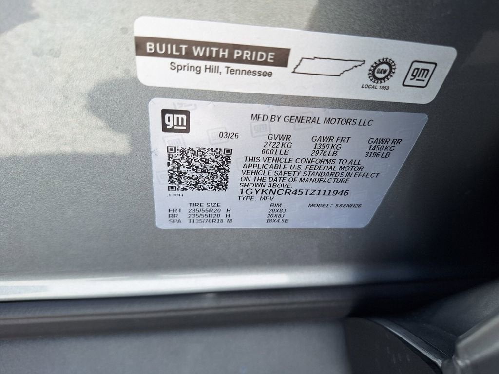 2026 Cadillac XT5 Premium Luxury