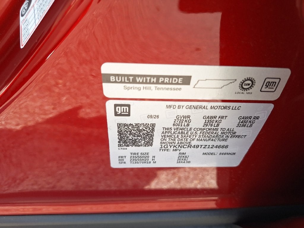 2026 Cadillac XT5 Premium Luxury