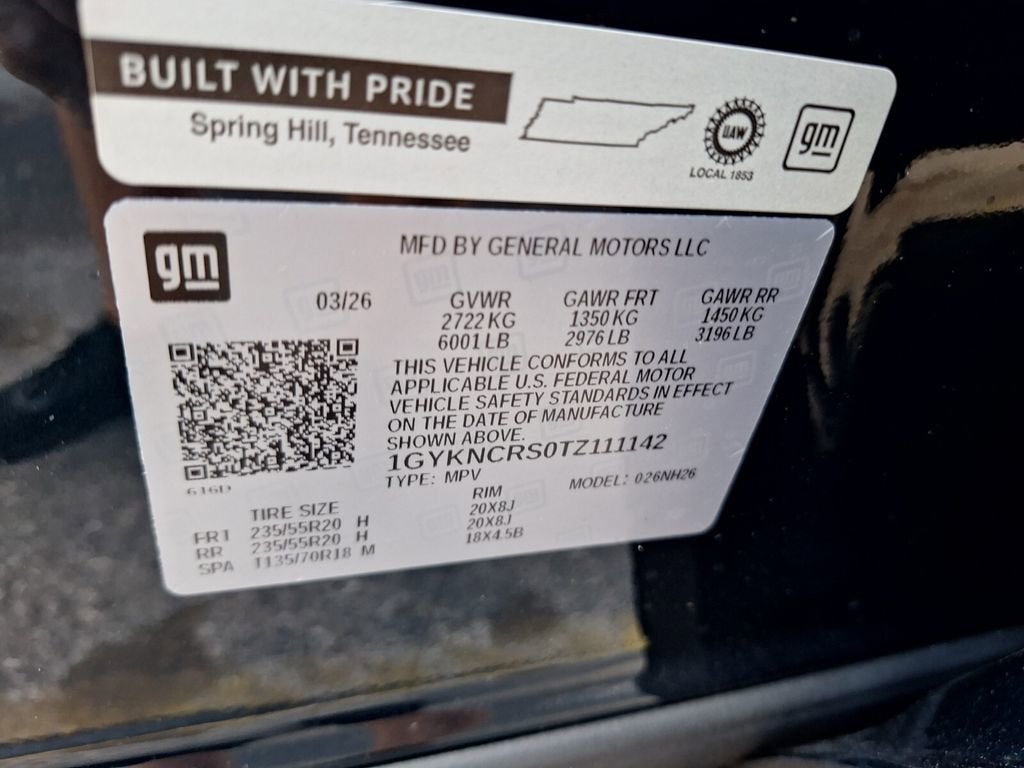 2026 Cadillac XT5 Premium Luxury