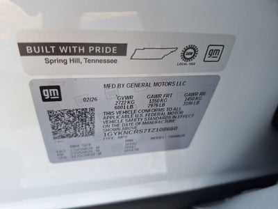 2026 Cadillac XT5 Premium Luxury
