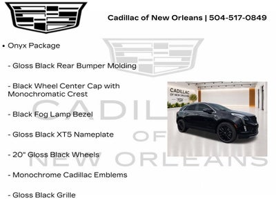 2026 Cadillac XT5 Premium Luxury