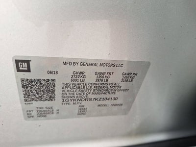 2019 Cadillac XT5 Luxury AWD