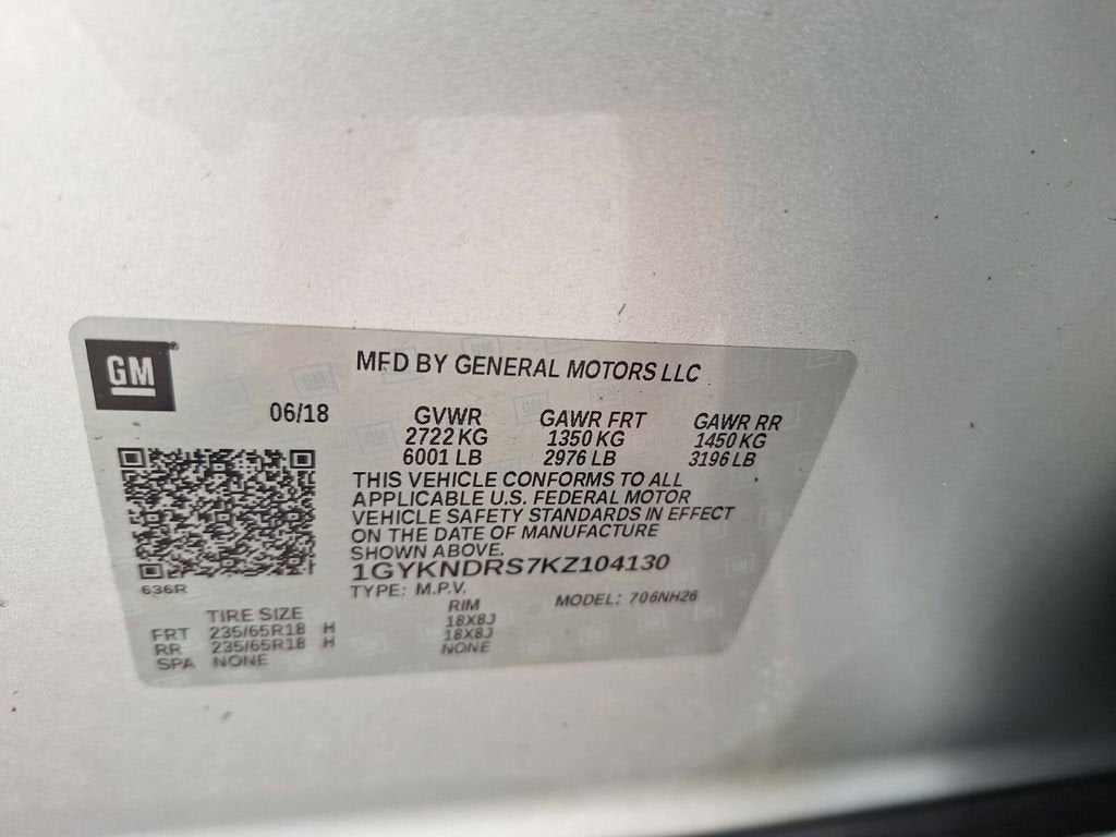 2019 Cadillac XT5 Luxury AWD