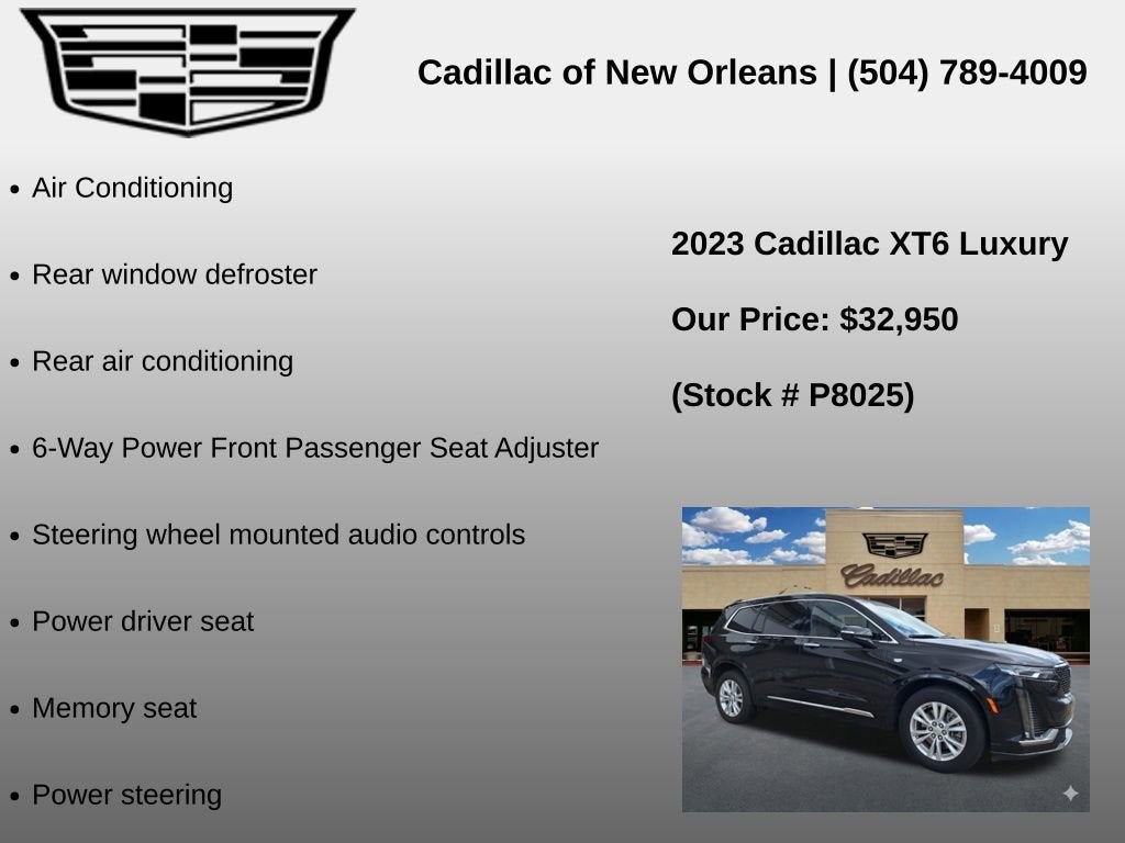 2023 Cadillac XT6 Luxury