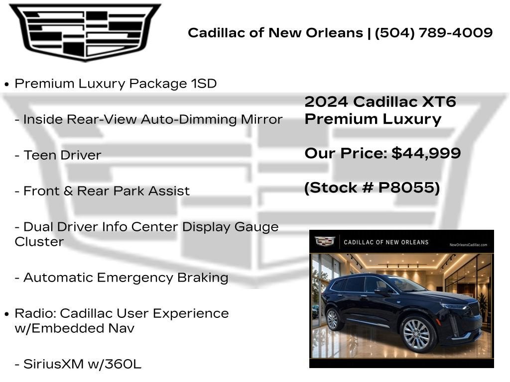 2024 Cadillac XT6 Premium Luxury