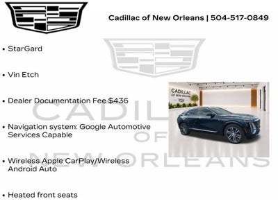 2027 Cadillac LYRIQ Luxury