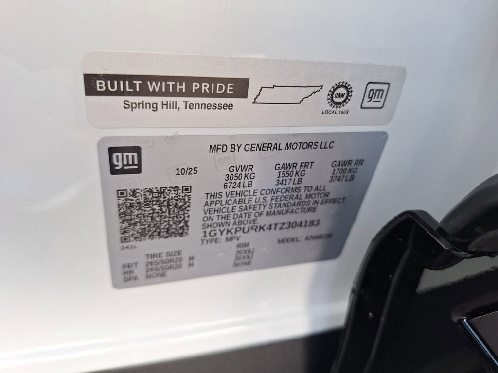 2026 Cadillac LYRIQ Sport