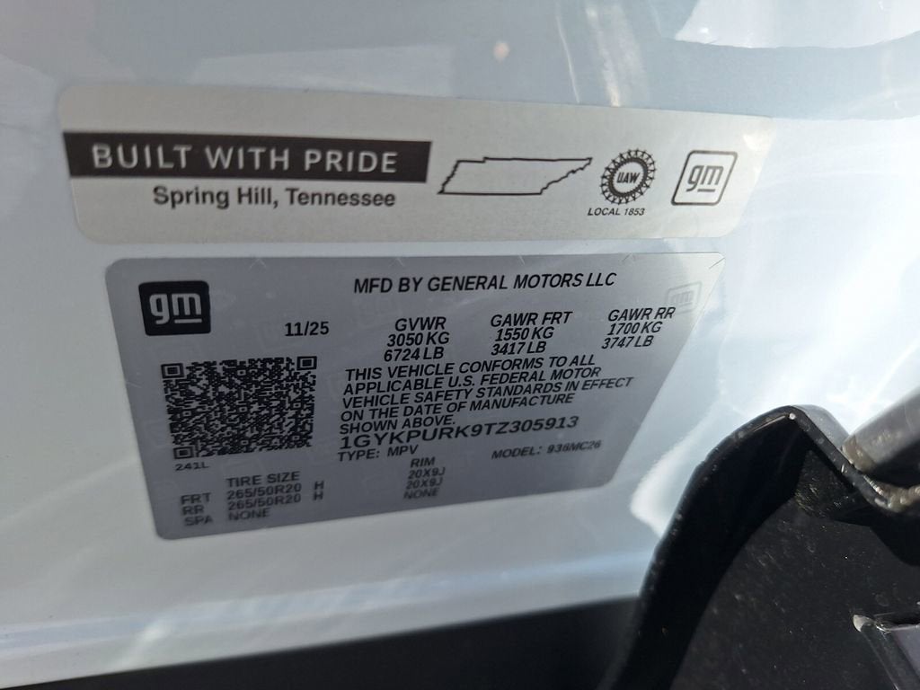 2026 Cadillac LYRIQ Sport