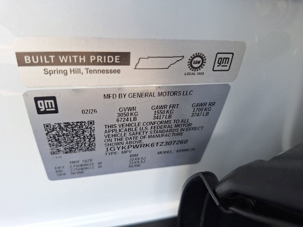 2026 Cadillac LYRIQ Premium Sport