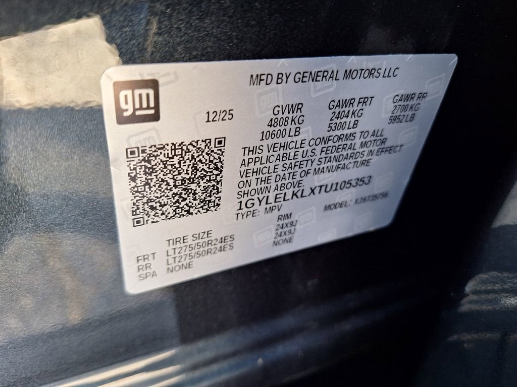 2026 Cadillac ESCALADE IQL Sport