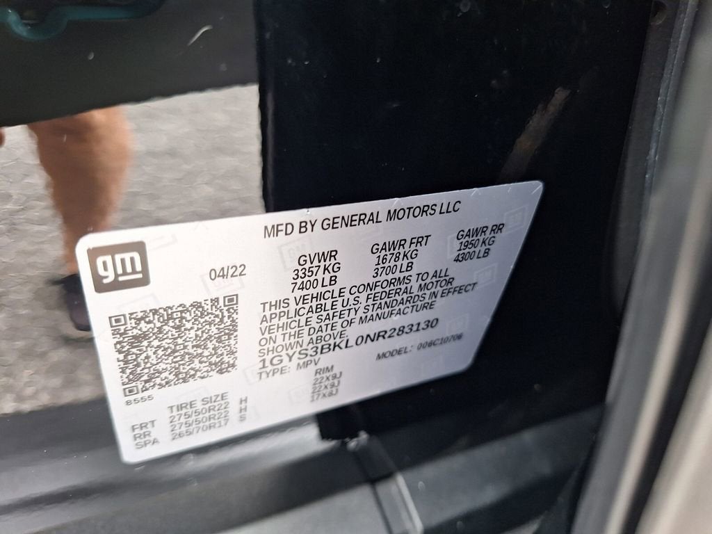 2022 Cadillac Escalade Premium Luxury