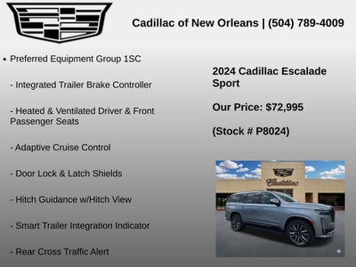 2024 Cadillac Escalade Sport
