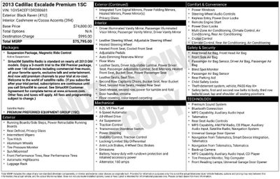 2013 Cadillac Escalade Premium