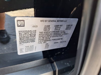 2026 Cadillac Escalade 1SA