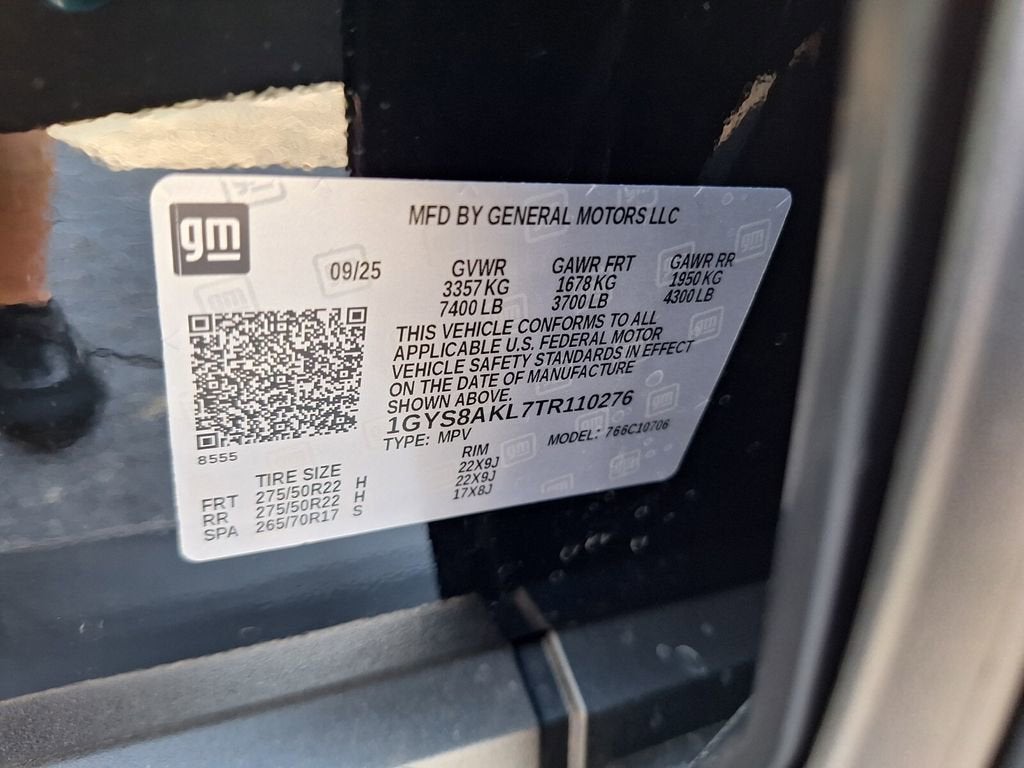 2026 Cadillac Escalade 1SA