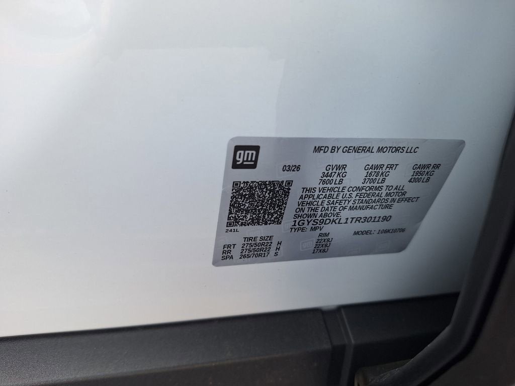 2026 Cadillac Escalade Platinum Luxury