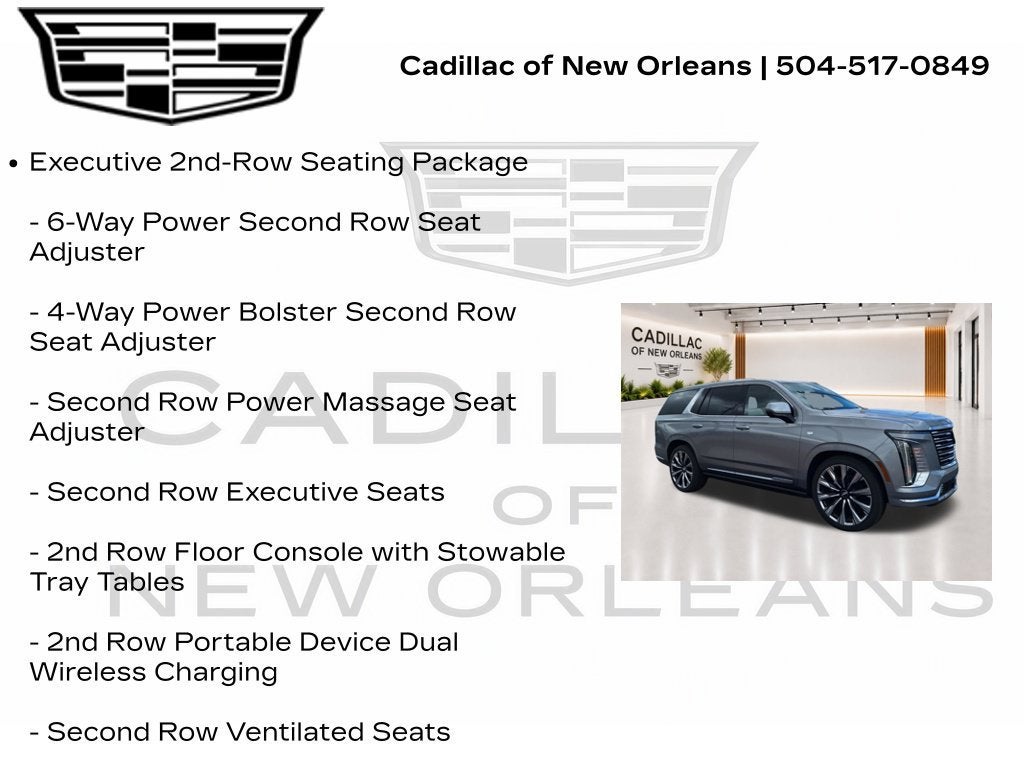 2026 Cadillac Escalade Platinum Luxury