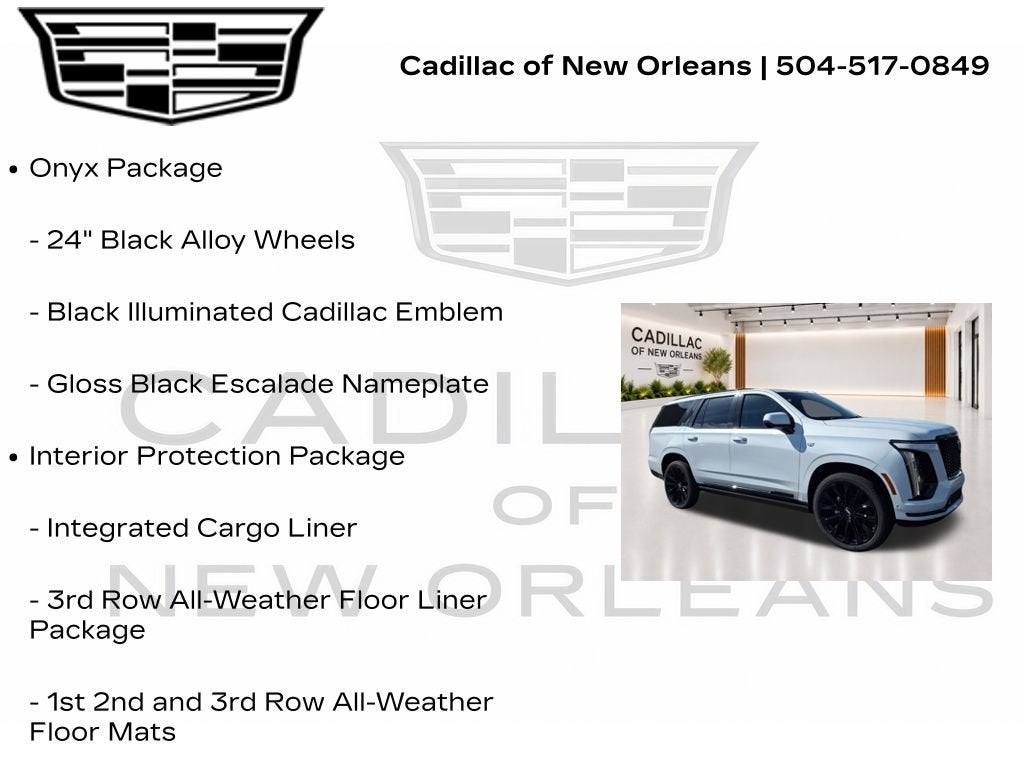2026 Cadillac Escalade Platinum Sport