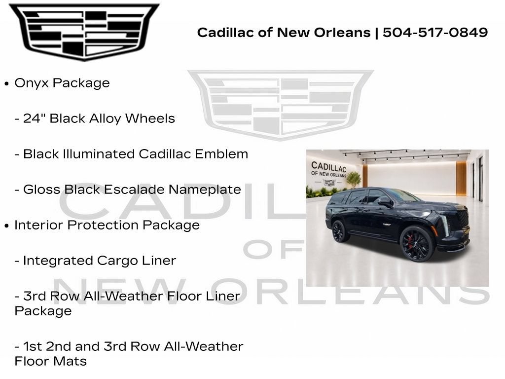 2026 Cadillac Escalade V-Series