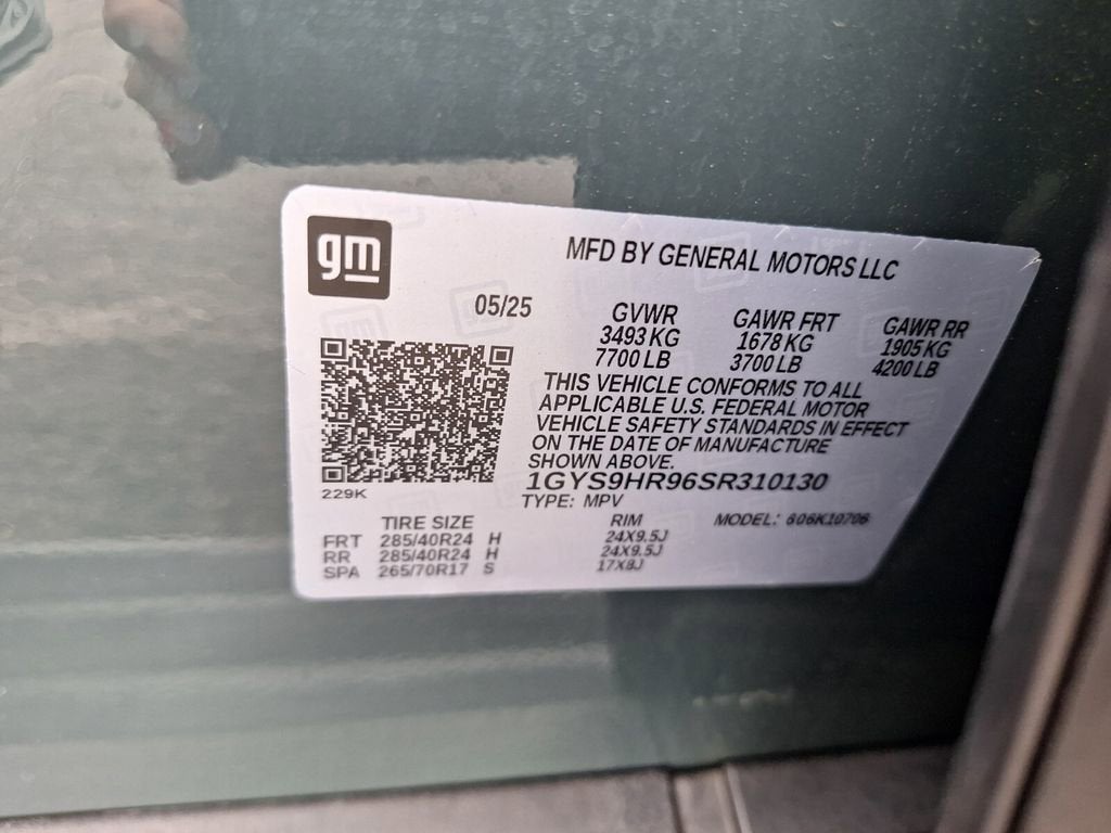 2025 Cadillac Escalade Escalade-V