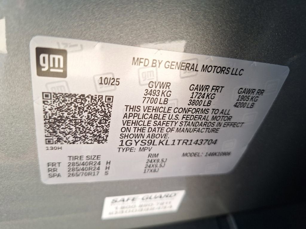 2026 Cadillac Escalade ESV Luxury