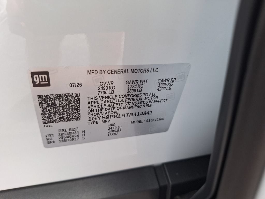 2026 Cadillac Escalade ESV Sport