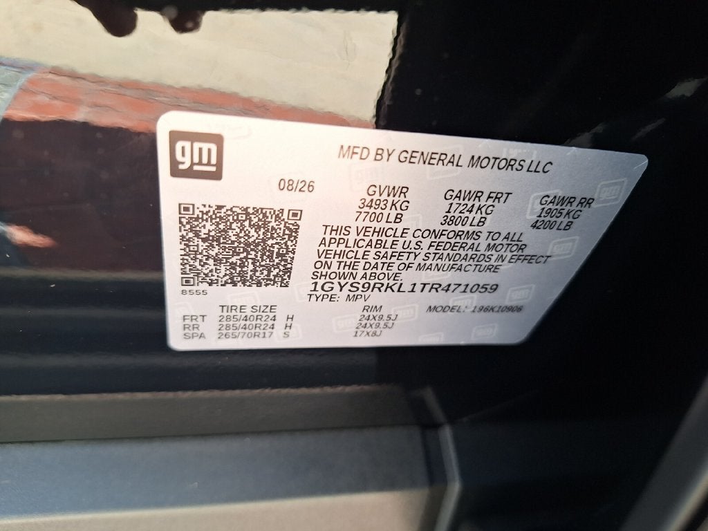 2026 Cadillac Escalade ESV Platinum Sport
