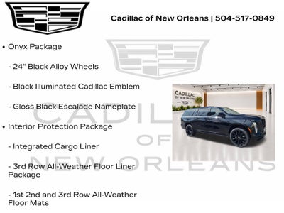 2026 Cadillac Escalade ESV Platinum Sport