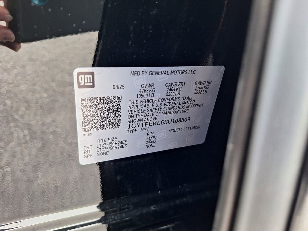 2025 Cadillac ESCALADE IQ Sport 1