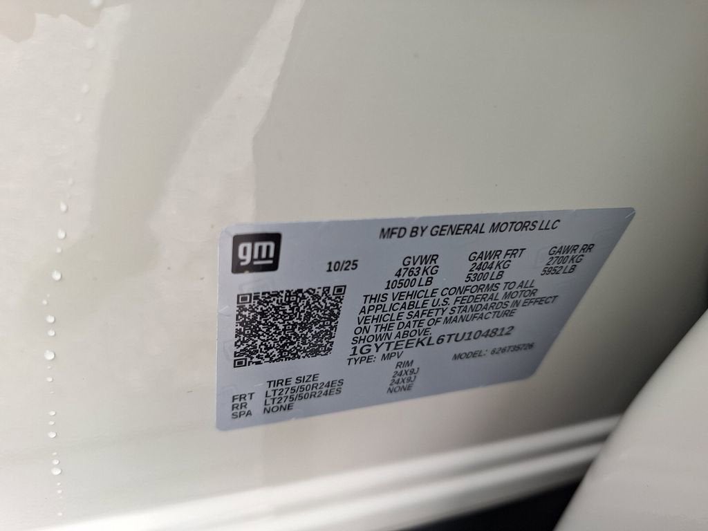 2026 Cadillac ESCALADE IQ Sport