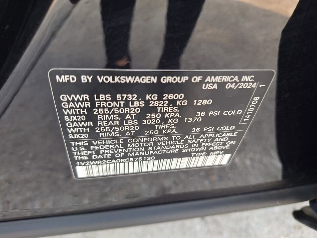 2024 Volkswagen Atlas 2.0T SE w/Technology